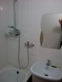 Ванная комната с установленной сантехнокой